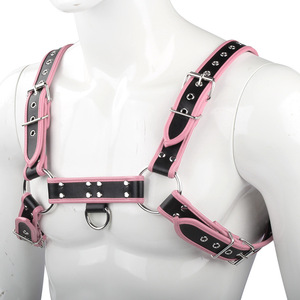 Produits pour adultes, corset serré BDSM, costume de performance en boîte de nuit, accessoire de punition en cuir alternatif pour <span class=keywords><strong>homme</strong></span> - Product Image 3