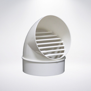Grille de ventilation fixe monobloc en <span class=keywords><strong>PVC</strong></span> 75mm 110mm 160mm 180mm 200mm avec conception de flux d'air optimisée - Product Image 4