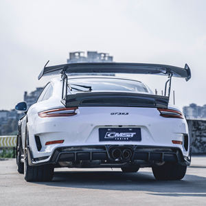 CMST-parachoques trasero y alerón para coche, kit de carrocería estilo <span class=keywords><strong>GT3</strong></span> <span class=keywords><strong>RS</strong></span> para <span class=keywords><strong>Porsche</strong></span> carrera 911, 991,1, 991,2, 911 - Product Image 3