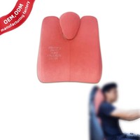 Coussin de soutien lombaire en mousse à mémoire de forme, housse amovible et lavable, coussin pour le bas du dos pour chaise de bureau, siège de voiture, CertiPUR OEKO OEM ODM