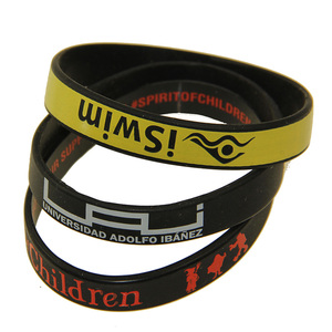 Cheap Gift Items New Custom Fashion Cool Rubber Sports Silicone Wristbands