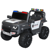 Voiture électrique multifonctionnelle pour enfants, double commande, télécommande manuelle, musique, lumières LED, balançoire avant-arrière, 2-4 ans, alimentée par batterie
