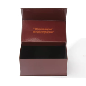 Caja de regalo magnética personalizada con asa Caja plegable Juego de regalo magnético Caja de cosméticos - Product Image 6