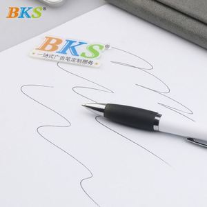 Lightweight Plastic Custom logo Ball <b>Pens</b> with Soft Rubber Grip-support logo Printed <b>Ballpoint</b> <b>Pen</b> for Promotion - Product Image 5