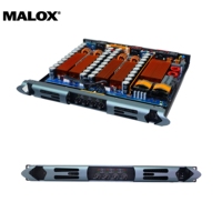 Amplificateur de puissance professionnel MALOX 4 canaux classe D DA17K4 1U audio numérique 3000W 4 ohms haute puissance pour système sonore