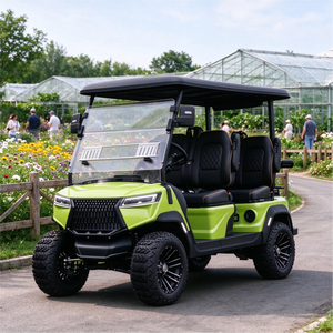 Carrito de Golf de 4 Plazas con Motor de Litio, Suspensión Independiente, para Recorridos Turísticos en Zonas Panorámicas - Product Image 1