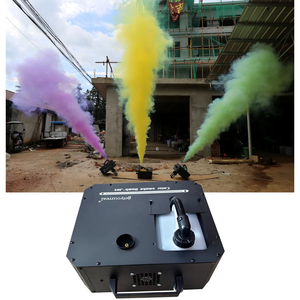 Machine à fumée colorée professionnelle 2000W avec contrôle DMX, machine à brouillard coloré, machine à jet pour révélation du sexe, festival, mariage - Product Image 1