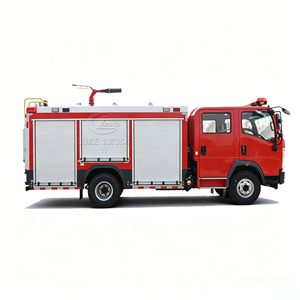 Camion de pompiers compact Howo de 2 tonnes, mini-camion de pompiers, rayon de braquage agile, véhicule de lutte contre l'incendie de petite taille pour les ruelles étroites urbaines - Product Image 1
