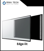 Plaque de guidage de lumière LED LGP en acrylique pour écran LCD Samsung 55 pouces 43 pouces 50 pouces Module d'affichage par Rina Tech