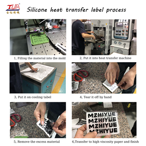 Máquina de transferencia de calor para logotipos en camisetas, máquina para hacer pegatinas de silicona, vulcanizadora de etiquetas de goma de tamaño pequeño para insignias de tela - Product Image 5