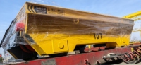 Usine chariot de transfert de transport de matériel guidé par rail de 10 tonnes avec batterie