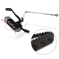 Commande Avancée Standard Étendue avec Repose-Pieds Mini Rider MX pour Harley Softail Street Bob Fxbb 114 Fxbbs 117 2018-2024