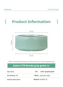 <span class=keywords><strong>Pot</strong></span> de fleur en plastique hydroponique de Lotus non poreux simple nordique P132 <span class=keywords><strong>pot</strong></span> de fleur en cuivre épaissi argent herbe nénuphar bol planteur - Product Image 3