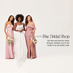 Nouveau Design WomenAbsolutely Breathtaking Blush Pink Maxi Dress <span class=keywords><strong>Robe</strong></span> de <span class=keywords><strong>Demoiselle</strong></span> <span class=keywords><strong>d</strong></span>'<span class=keywords><strong>Honneur</strong></span> - Product Image 2