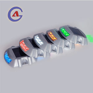 광안 고휘도 IP68 방수 태양광 LED 알루미늄 반사 도로 스터드 경고등 (야외 진입로용) - Product Image 6