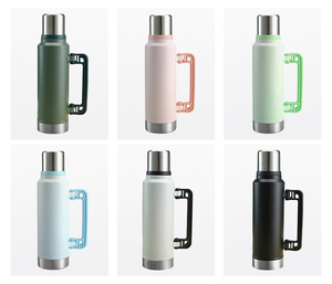 Frasco de vacío de viaje sin Bpa 1.4l Botella de agua de infusión de té de acero inoxidable 304 - Product Image 5