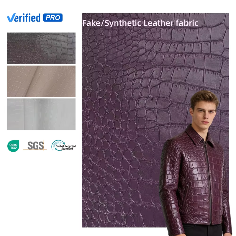 PFAS FREE Factory Customized crocodile Pattern
