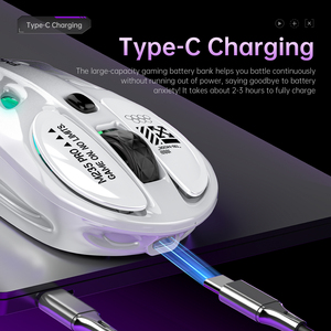 Chuột không dây M235 PRO Thiết kế âm tường Chuột chơi game lập trình macro đầy màu sắc RGB - Product Image 5