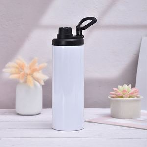 Htpmart Sublimation Tumbler 20oz Triple-Insulated Stainless Steel Sports Water Bottle With <b>Straw</b> <b>Lid</b> Blank Sublimation <b>Cup</b> - Product Image 6