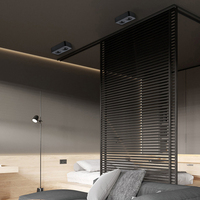 Spot en Cob Carré Ultra Mince pour la Maison Commercial Double Triple Anti-Éblouissement Spot de Plafond LED