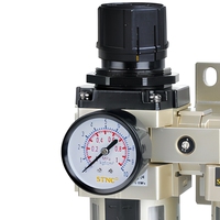 STNC Populaire AC4010-04 Équivalent TC4010-04 1/2" Dyad Régulateur Lubrificateur Filtre à Air Pneumatique à Purge Manuelle pour Préparation d'Air