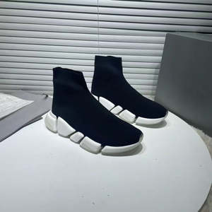 Sneakers da Passeggio alla Moda per <span class=keywords><strong>Donna</strong></span> con Logo Personalizzato, Basso MOQ, Stile Street, Scarpe Morbide a Calzino per Uomo - Product Image 4