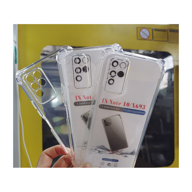 Soft Tpu Transparent Crystal Cover Phone Case Clear and Shockproof Phone Case Suitable for Infinix Note Series
