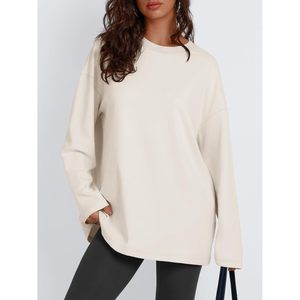 Moda 2025 Otoño/Invierno Casual jersey de gran tamaño camisas de manga larga para mujeres transpirable estilo dulce logotipo frontal para vacaciones - Product Image 3