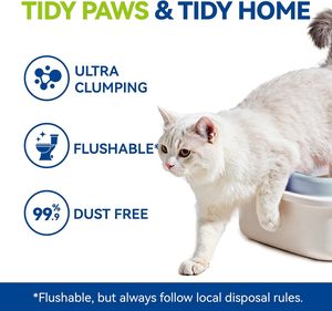 Staubfreie natürliche Pflanzen katzen toilette Spülbarer Mais-Maniok-Katzenstreu Schnell verklumpen der Garfield-Katzenstreu sand - Product Image 3