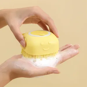 Brosse de massage et de nettoyage en silicone pour le corps, peigne de bain, accessoires de bain pour bébés et enfants - Product Image 6