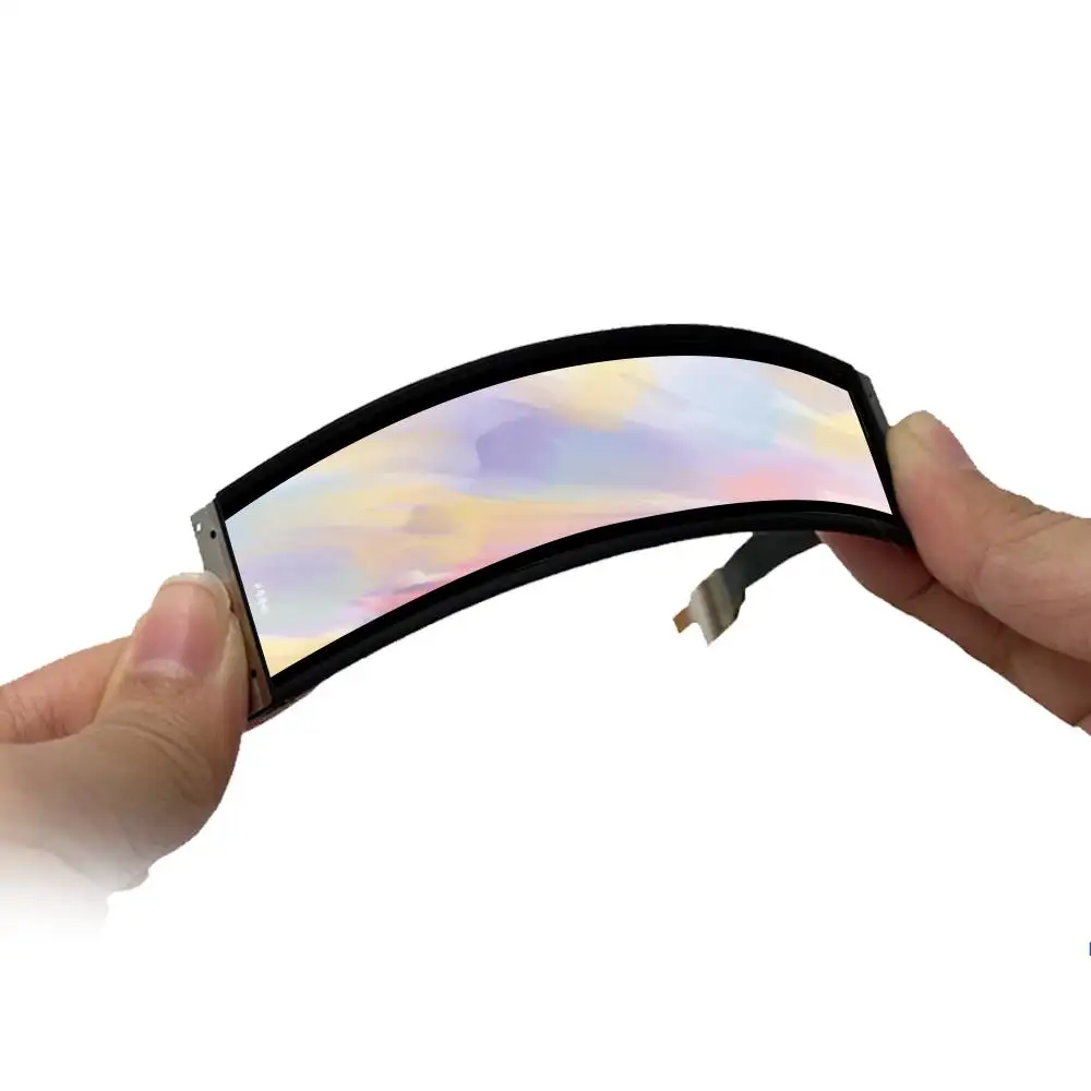 High Brightness 4 4.01 Inch Flexible Amoled 192x960 30 Pin Lcd Display Capacitive Touch Screen For Wearable Device