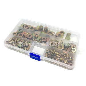Juego de Tuercas Remachables Moleteadas Juye Hardware M3 M4 M5 M8 de Acero Zincado para la Industria de la Construcción - Product Image 3