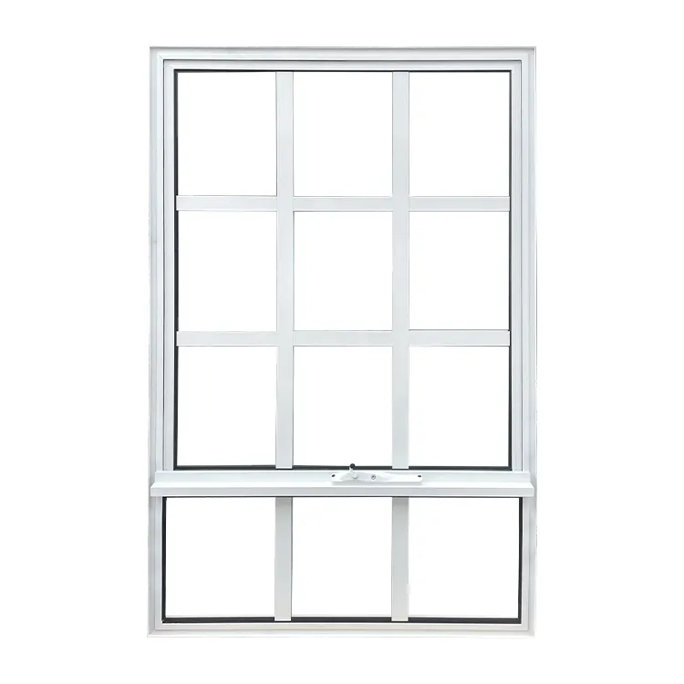 Langlebige benutzer definierte Größe Aluminium Glas Magnet Bildschirm Markise Fenster Aluminium vertikale Öffnung Fenster zum Verkauf