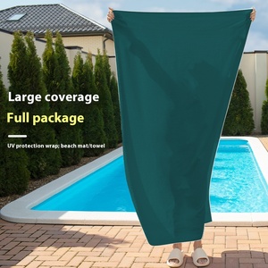 <span class=keywords><strong>Telo</strong></span> Mare in Microfibra Tinta Unita Stampato ad Asciugatura Rapida con Assorbimento Magnetico ai Quattro Angoli Anti-Sabbia e <span class=keywords><strong>Parasole</strong></span> Pratico - Product Image 3