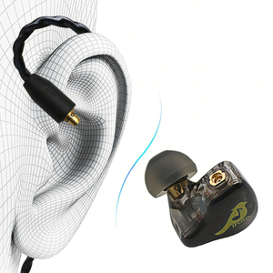Auriculares Intrauditivos HiFi IEM con Controladores Híbridos 1DD+2BA, Conectores Reemplazables de <span class=keywords><strong>3</strong></span>.5mm, Cable de Cobre Libre de Oxígeno con <span class=keywords><strong>3</strong></span> Pares de Tapones para los Oídos - Product Image 4