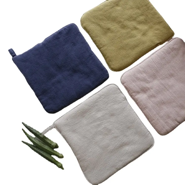 Napperon tapis de Table en coton, tapis chaud, 1 pièce, pour le four et la cuisine, résistant à la chaleur, supports pour Pot