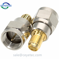 Connecteur de câble coaxial RF de haute qualité SMA femelle Jack vers adaptateur de prise mâle F