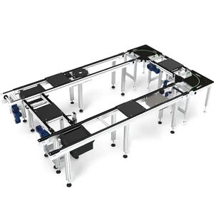 Factory Direct Sale TOSH-4 Pallet Conveyor Lithium Battery Durable Adjustable Speed 20m/min Stainless Steel Restaurant Food Shop - Product Image 1