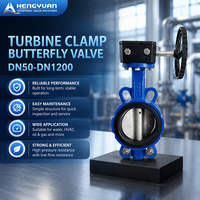Vanne papillon de type Lug sur mesure HY pour la vente en gros, DN50 DN1200 pour les pipelines industriels