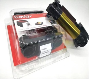 Imprimante de cartes Evolis Badgy100 / 200 CBGR0100C Ruban <span class=keywords><strong>couleur</strong></span> original carbone - Product Image 5