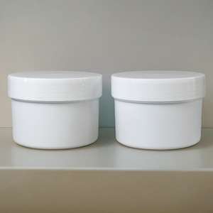 Hũ mỹ phẩm hai ngăn mới 150g + 150g, hũ nhựa có nắp, 2 trong 1, 300g, dùng cho kem dưỡng mặt, serum mắt, mặt nạ môi, tẩy tế bào chết - Product Image 4