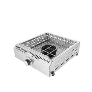 Gril à gaz 20 pouces à un brûleur <span class=keywords><strong>Plaque</strong></span> <span class=keywords><strong>de</strong></span> <span class=keywords><strong>cuisson</strong></span> en acier inoxydable Portable Table Top <span class=keywords><strong>Plancha</strong></span> Grill Plat - Product Image 1