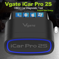 Scanner OBD Vgate ICar Pro 2S Bluetooth 5.2 ELM327 V2.3, outil de diagnostic automobile EV amélioré pour IOS Android