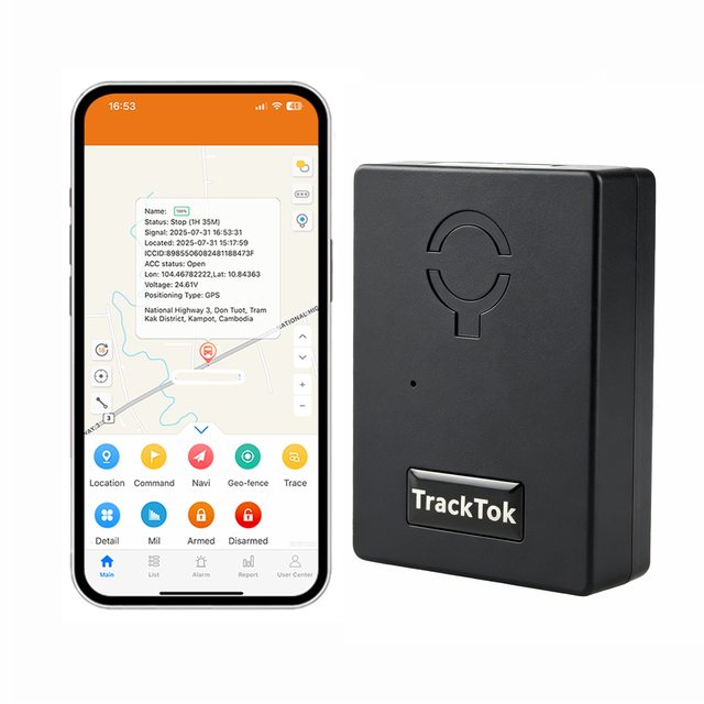 CY02B 4G Portable GPS Tracker 5000mah Rechargeable Battery Voice Monitor Free APP for Asset Tracking Wireless GPS Locator