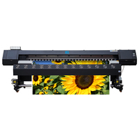 Impresora de Gran Formato con Tinta Eco Solvente de 10 pies (3.2 m), Impresora de Lona, Impresora de Fotos en 3D para Paredes, Máquina de Impresión de Adhesivos