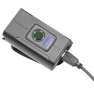 Luz LED para bicicleta de montaña y carretera, lámpara <span class=keywords><strong>frontal</strong></span> de 10W y 800LM, 2 T6, 6 modos, <span class=keywords><strong>recargable</strong></span> vía USB, equipo de ciclismo - Product Image 4