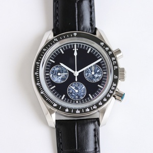 Montre-bracelet mécanique en acier inoxydable, best-seller, avec cristal saphir, réserve de marche et fonction de résistance à l'eau - Product Image 1