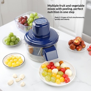 Pelapatate Wireless Portatile OEM per Casa e Cucina, Macchina per Pelare Frutta Ricaricabile USB di Grado Alimentare, Sbucciatore per Aglio e Uva - Product Image 2