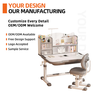 Hợp Đồng Sản Xuất Tiết Kiệm Không Gian Nhà Văn Phòng Bàn Với Giá Sách Và Bàn Và Phù Hợp Với Giá Sách Bảng Cho Sinh Viên Phổ Biến - Product Image 1