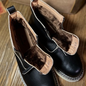 Men's Casual Genuine Leather Retro Outdoor Insulated Warm up <b>Boots</b> Fashionable New Style <b>Work</b> <b>Boots</b> High Quality <b>Boots</b> - Product Image 6